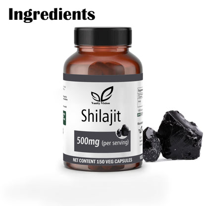 Shilajit 500mg Capsules: The Ancient Secret to Vitality and Well-Being