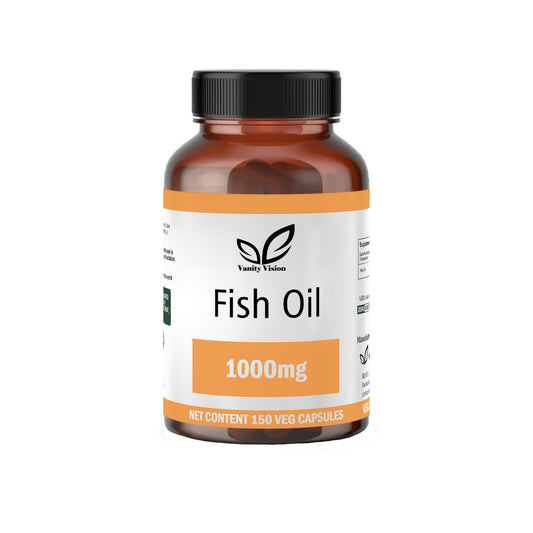 Fish Oil 1000mg Capsules – Premium Omega-3 for Heart, Brain, and Joint Health