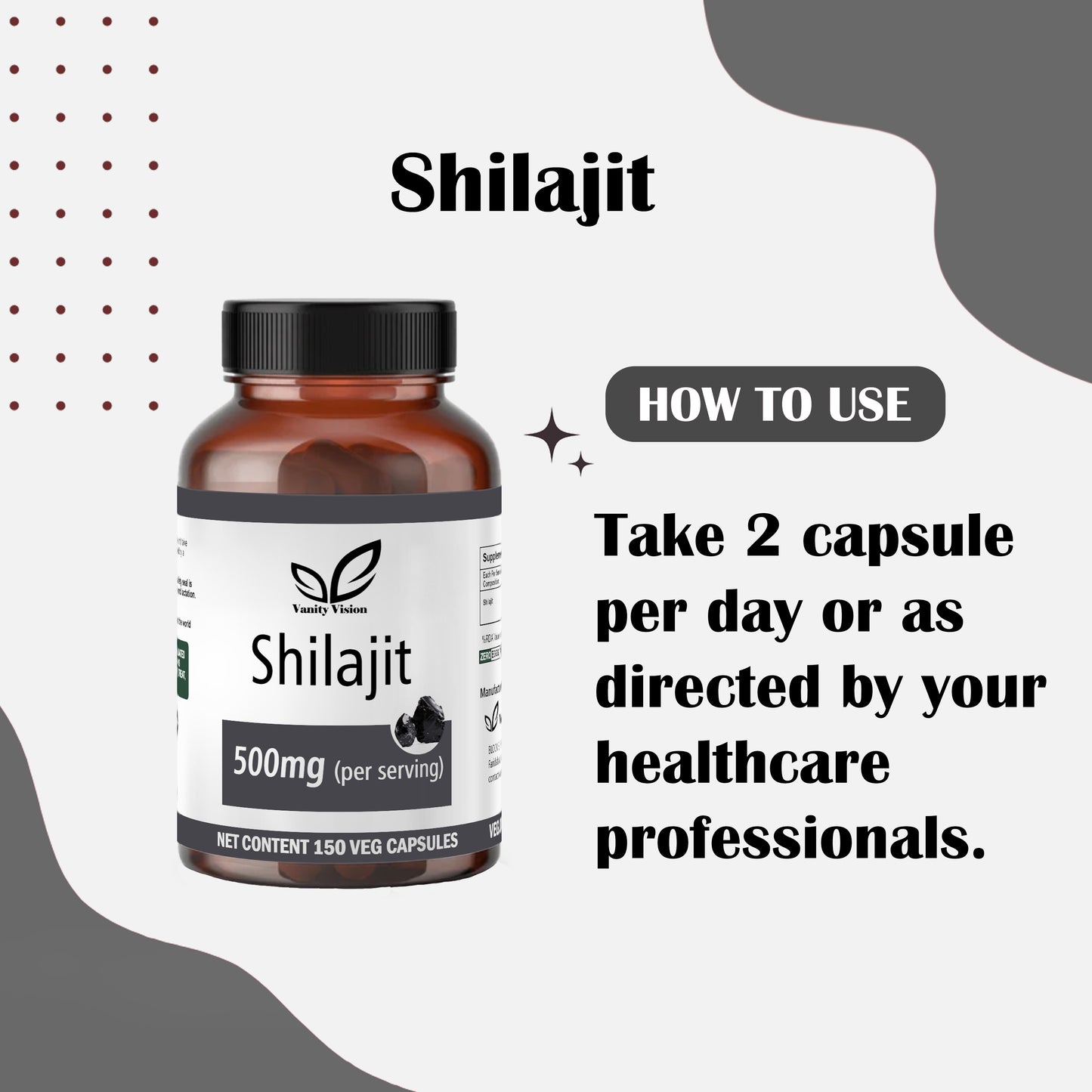 Shilajit 500mg Capsules: The Ancient Secret to Vitality and Well-Being