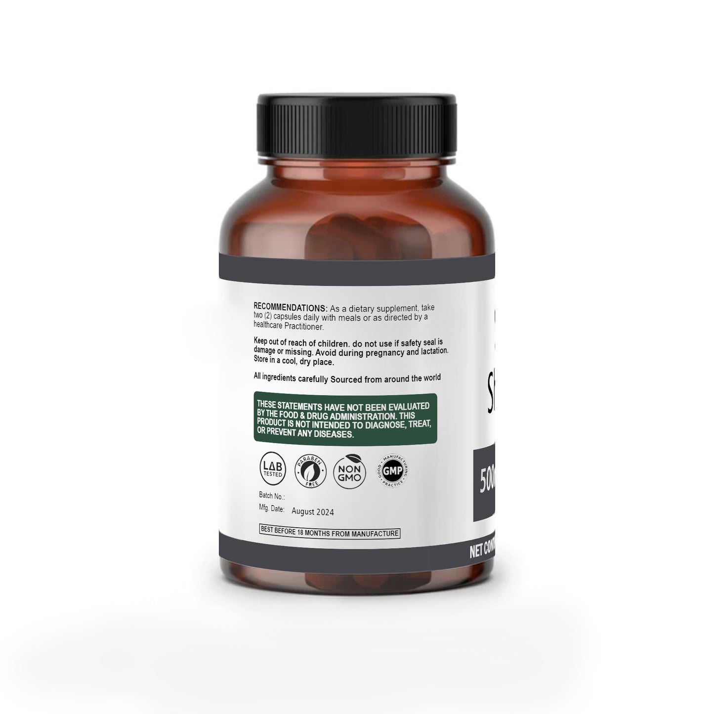 Shilajit 500mg Capsules: The Ancient Secret to Vitality and Well-Being