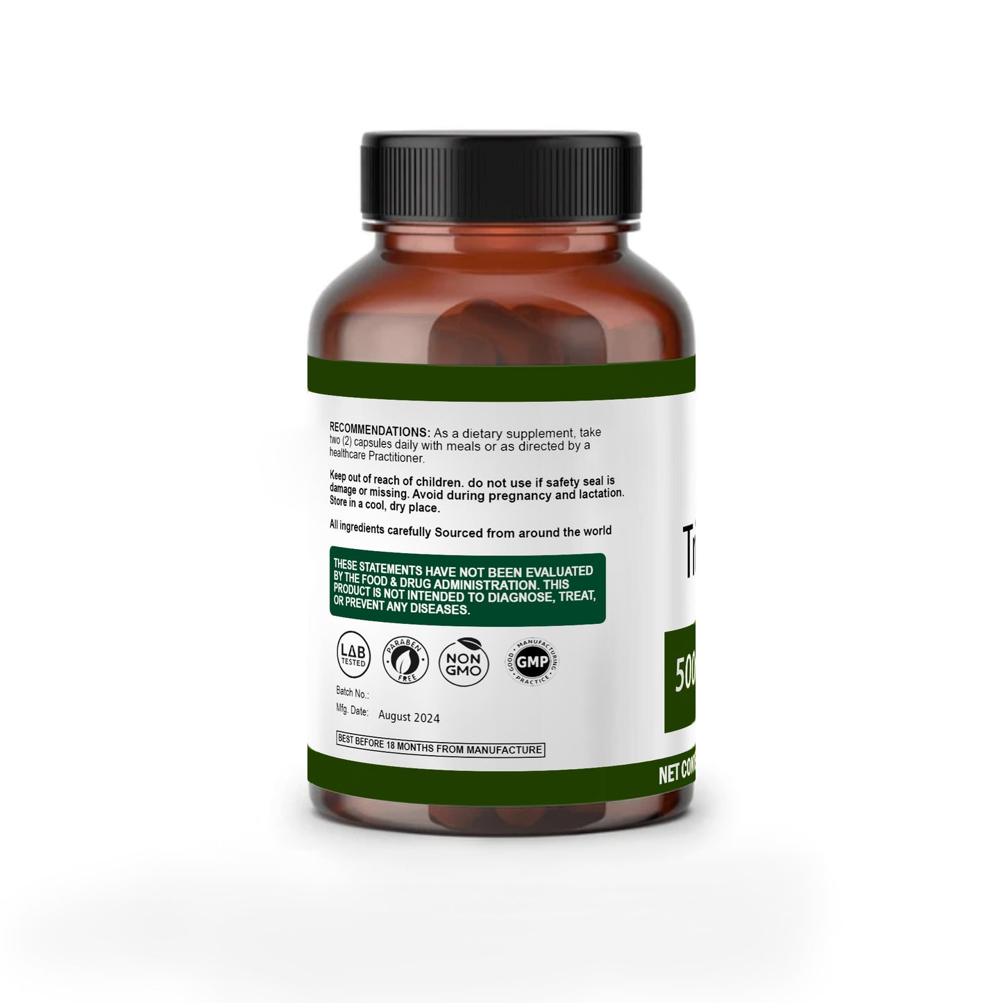 Tribulus 500mg Capsules: Boost Your Strength, Stamina, and Vitality Naturally